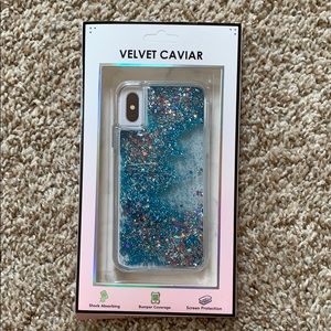Liquid glitter IPhone case